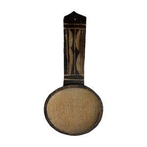 Handcrafted Vintage Wooden Spoon Wall Decor 8.25”